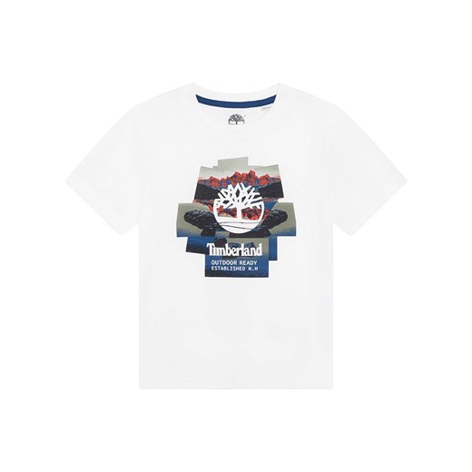 Timberland Koszulka w kolorze białym ze sklepu Limango Polska w kategorii T-shirty chłopięce - zdjęcie 170935250