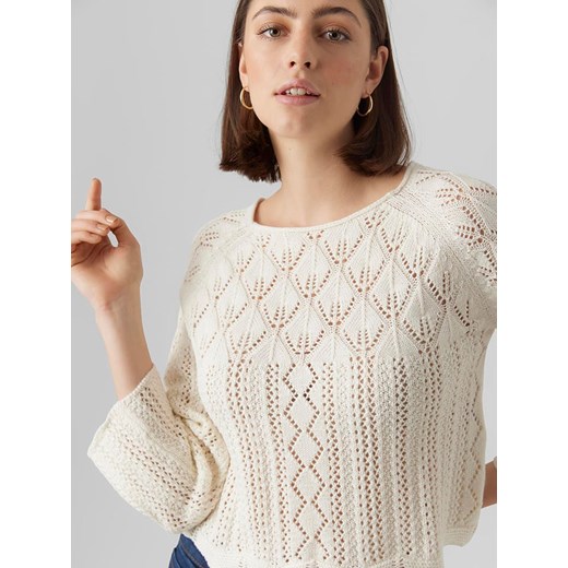 Vero Moda Sweter w kolorze kremowym Vero Moda XL Limango Polska promocyjna cena