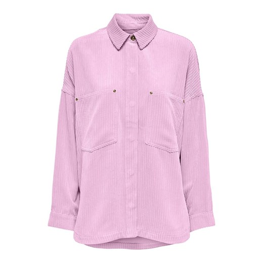 ONLY Koszula sztruksowa w kolorze jasnoróżowym ze sklepu Limango Polska w kategorii Koszule damskie - zdjęcie 170935760
