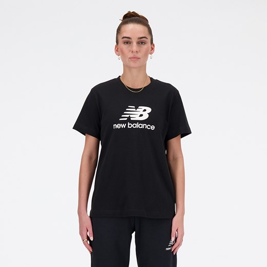 Koszulka damska New Balance WT41502BK – czarna ze sklepu New Balance Poland w kategorii Bluzki damskie - zdjęcie 170938002