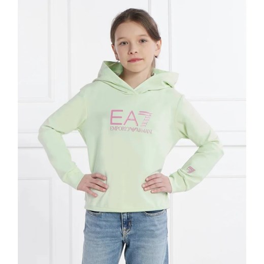 EA7 Bluza | Regular Fit ze sklepu Gomez Fashion Store w kategorii Bluzy dziewczęce - zdjęcie 170939011