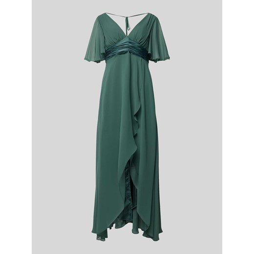 Sukienka wieczorowa z dekoltem w serek ze sklepu Peek&Cloppenburg  w kategorii Sukienki - zdjęcie 170939463