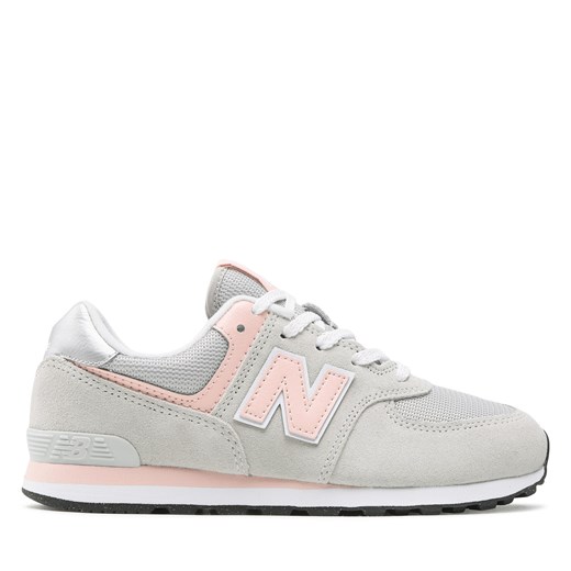 Sneakersy New Balance GC574EVK Szary ze sklepu eobuwie.pl w kategorii Buty sportowe damskie - zdjęcie 170942882