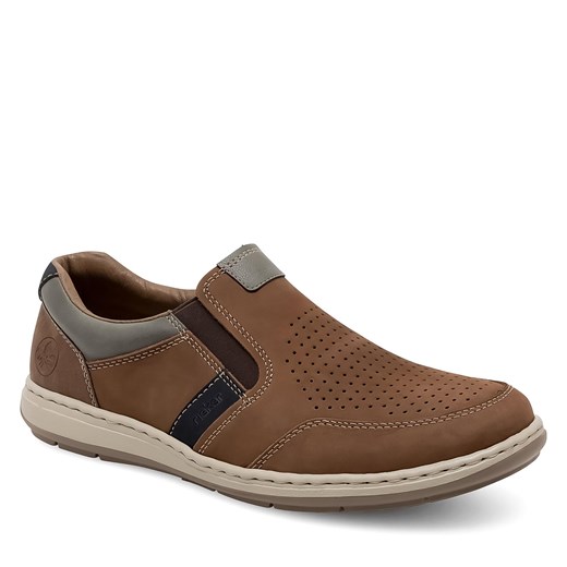 Półbuty Rieker 17371-25 Brązowy Rieker 42 eobuwie.pl