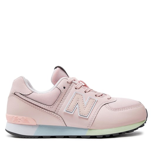 Sneakersy New Balance GC574MSE Shell Pink ze sklepu eobuwie.pl w kategorii Buty sportowe damskie - zdjęcie 170943372