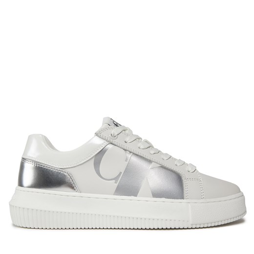 Sneakersy Calvin Klein Jeans Chunky Cupsole Low Lth Nbs Mr YW0YW01411 Bright 36 promocyjna cena eobuwie.pl