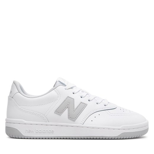 Sneakersy New Balance BB80GRY White/Grey ze sklepu eobuwie.pl w kategorii Buty sportowe męskie - zdjęcie 170943474