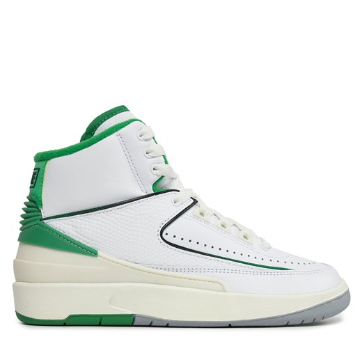 Sneakersy Nike Air Jordan 2 Retro (GS) DQ8562 103 Biały ze sklepu eobuwie.pl w kategorii Buty sportowe dziecięce - zdjęcie 170944124