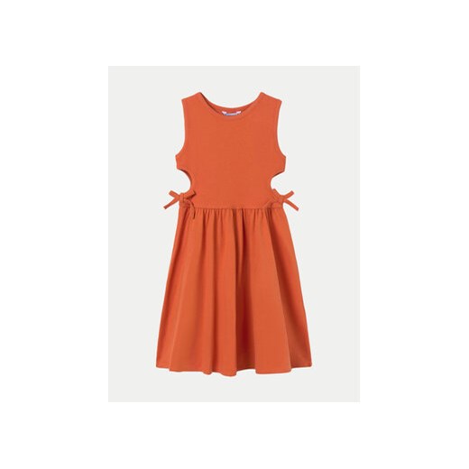 Mayoral Sukienka letnia 6965 Pomarańczowy Regular Fit ze sklepu MODIVO w kategorii Sukienki dziewczęce - zdjęcie 170945051