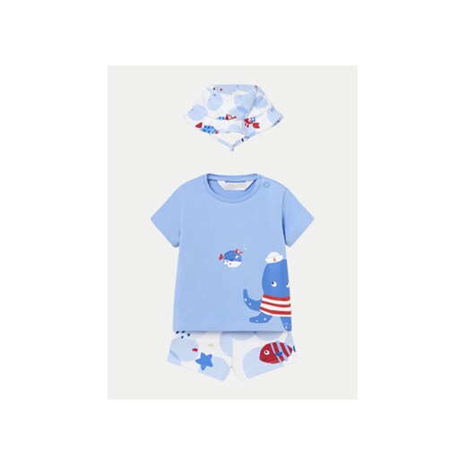 Mayoral Komplet t-shirt i kąpielówki 1620 Niebieski Regular Fit ze sklepu MODIVO w kategorii Stroje kąpielowe dla niemowląt - zdjęcie 170945053