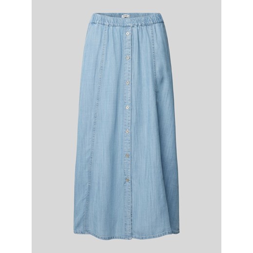 Spódnica jeansowa z listwą guzikową model ‘Lana’ ze sklepu Peek&Cloppenburg  w kategorii Spódnice - zdjęcie 170947141