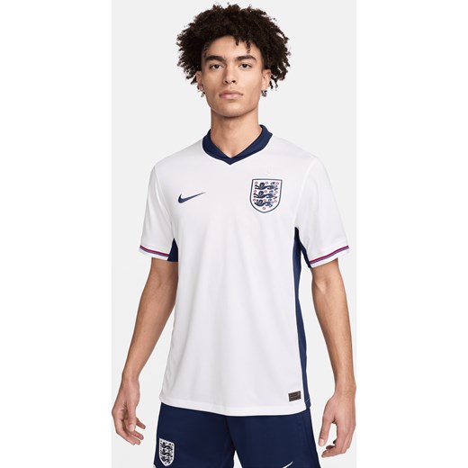 Męska koszulka piłkarska Nike Dri-FIT Anglia (drużyna męska) Stadium 2024/25 (wersja domowa) – replika - Biel ze sklepu Nike poland w kategorii T-shirty męskie - zdjęcie 170947504