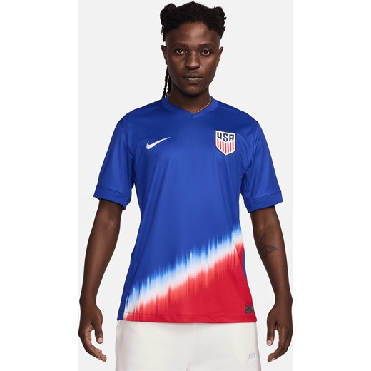 Męska koszulka piłkarska Nike Dri-FIT USMNT Stadium 2024 (wersja wyjazdowa) – replika - Niebieski ze sklepu Nike poland w kategorii T-shirty męskie - zdjęcie 170947530