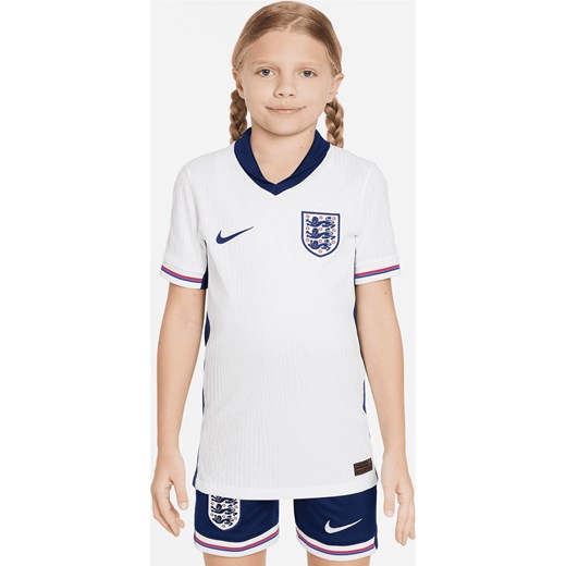 Koszulka piłkarska dla dużych dzieci Nike Dri-FIT ADV Authentic Anglia (drużyna męska) Match 2024/25 (wersja domowa) - Biel ze sklepu Nike poland w kategorii Bluzki dziewczęce - zdjęcie 170947584