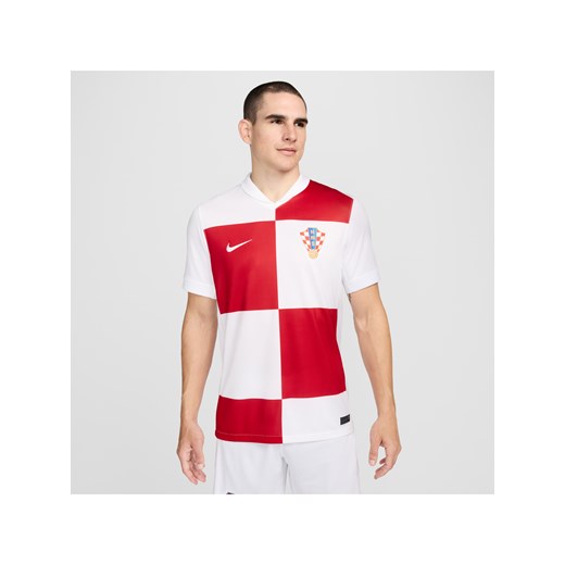 Męska koszulka piłkarska Nike Dri-FIT Chorwacja Stadium 2024/25 (wersja domowa) (replika) - Biel ze sklepu Nike poland w kategorii T-shirty męskie - zdjęcie 170947662