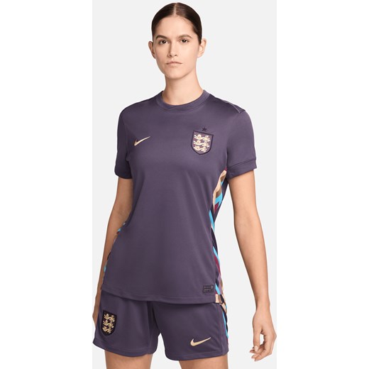Damska koszulka piłkarska Nike Dri-FIT Anglia (drużyna męska) Stadium 2024/25 (wersja wyjazdowa) – replika - Fiolet ze sklepu Nike poland w kategorii Bluzki damskie - zdjęcie 170947674