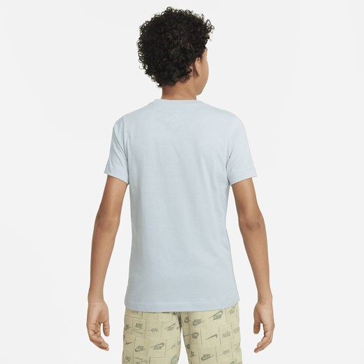 T-shirt chłopięce Nike z krótkimi rękawami bawełniany 