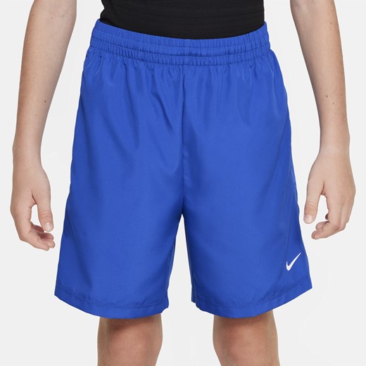 Spodenki treningowe dla dużych dzieci (chłopców) Nike Dri-FIT Multi - Niebieski Nike L Nike poland