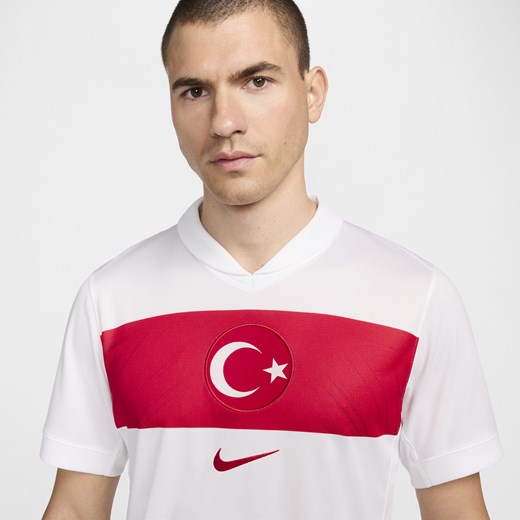 Męska koszulka piłkarska Nike Dri-FIT Turcja Stadium 2024/25 (wersja domowa) Nike M Nike poland