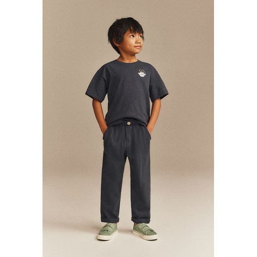 H & M - Dżersejowe spodnie 2-pak - Niebieski ze sklepu H&M w kategorii Spodnie chłopięce - zdjęcie 170948713