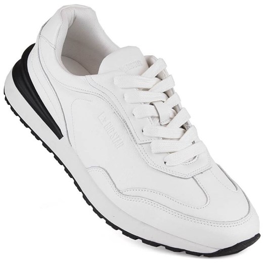 Skórzane buty sportowe Big Star INT1980B białe ze sklepu ButyModne.pl w kategorii Buty sportowe męskie - zdjęcie 170948903