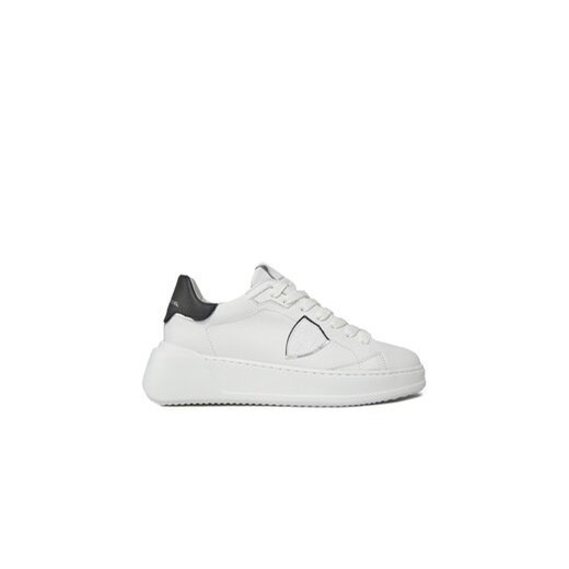 Philippe Model Sneakersy Temple Low TRES V010 Biały ze sklepu MODIVO w kategorii Buty sportowe damskie - zdjęcie 170951490