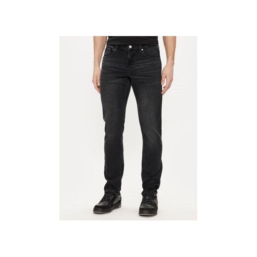 Calvin Klein Jeans Jeansy J30J324851 Czarny Slim Fit ze sklepu MODIVO w kategorii Jeansy męskie - zdjęcie 170951612