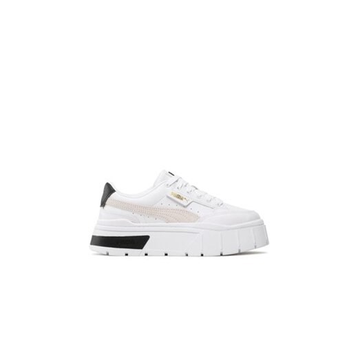 Puma Sneakersy Mayze Stack Wns 384363 01 Biały ze sklepu MODIVO w kategorii Trampki damskie - zdjęcie 170951661
