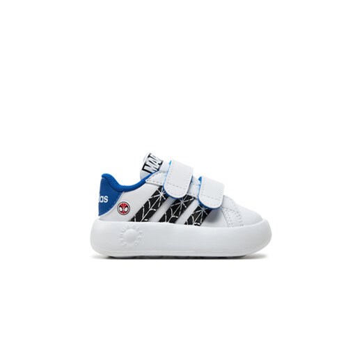 adidas Sneakersy Grand Court Spider-Man Cf I ID8017 Biały ze sklepu MODIVO w kategorii Buty sportowe dziecięce - zdjęcie 170951722