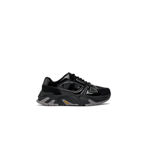 Calvin Klein Jeans Sneakersy Vibram Runner Low Mix Nbs Lum YM0YM00880 Czarny ze sklepu MODIVO w kategorii Buty sportowe męskie - zdjęcie 170951761