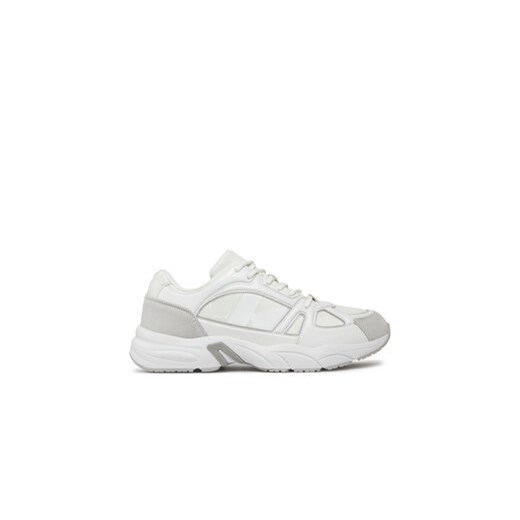 Calvin Klein Jeans Sneakersy Retro Tennis Low Mix Nbs Lum YM0YM00882 Biały ze sklepu MODIVO w kategorii Buty sportowe męskie - zdjęcie 170952111