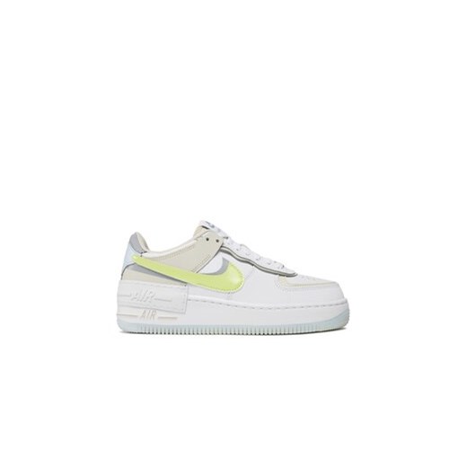 Nike Sneakersy Air Force 1 Shadow FB7582 100 Biały ze sklepu MODIVO w kategorii Buty sportowe damskie - zdjęcie 170952194