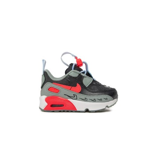 Nike Sneakersy Air Max 90 Toggle Se (TD) FB9116 001 Czarny ze sklepu MODIVO w kategorii Buty sportowe dziecięce - zdjęcie 170952410