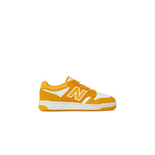 New Balance Sneakersy GSB480WA Żółty New Balance 35_5 MODIVO wyprzedaż