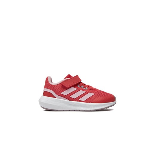 adidas Sneakersy RunFalcon 3.0 Elastic Lace Top Strap ID0599 Czerwony ze sklepu MODIVO w kategorii Buty sportowe dziecięce - zdjęcie 170952494