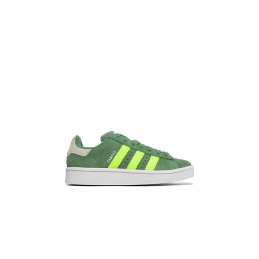 adidas Sneakersy Campus 00s J IF3967 Zielony ze sklepu MODIVO w kategorii Trampki dziecięce - zdjęcie 170952531