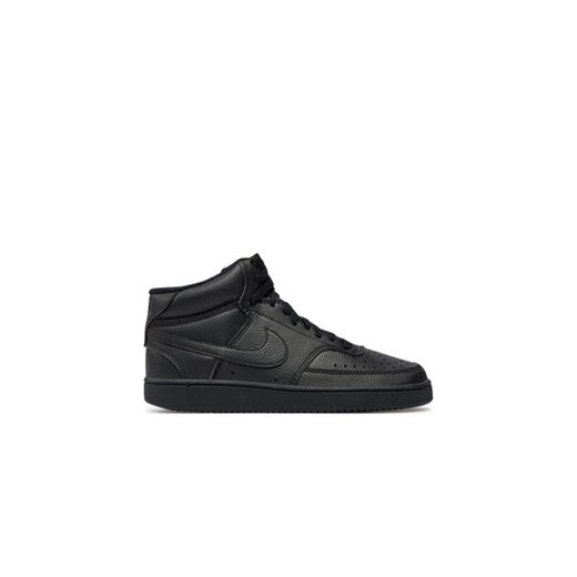 Nike Sneakersy Court Vision Mid Nn DN3577 003 Czarny ze sklepu MODIVO w kategorii Buty sportowe męskie - zdjęcie 170952660