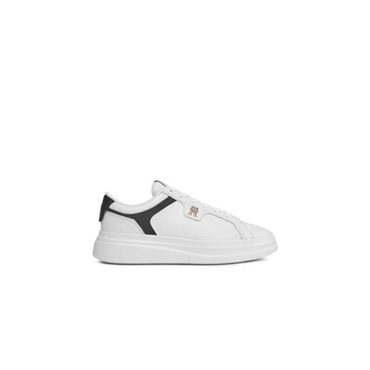 Tommy Hilfiger Sneakersy Pointy Court FW0FW07460 Biały ze sklepu MODIVO w kategorii Trampki damskie - zdjęcie 170953060