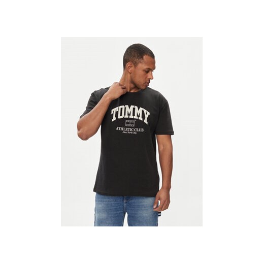Tommy Jeans T-Shirt Athletic Club DM0DM18557 Czarny Regular Fit ze sklepu MODIVO w kategorii T-shirty męskie - zdjęcie 170953254
