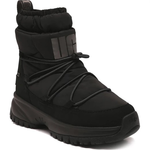 UGG Ocieplane śniegowce YOSE PUFFER MID | z dodatkiem wełny 38 Gomez Fashion Store