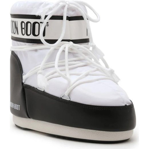Śniegowce damskie białe Moon Boot