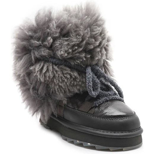 EMU Australia Skórzane śniegowce Blurred Glossy | z dodatkiem wełny Emu Australia 36 Gomez Fashion Store