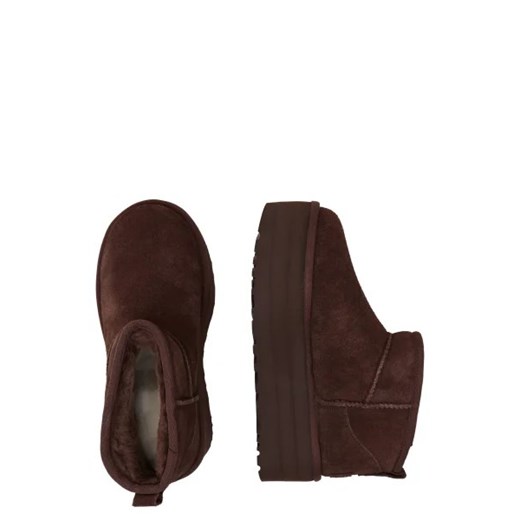 UGG Skórzane śniegowce W CLASSIC ULTRA MINI | z dodatkiem wełny 41 Gomez Fashion Store