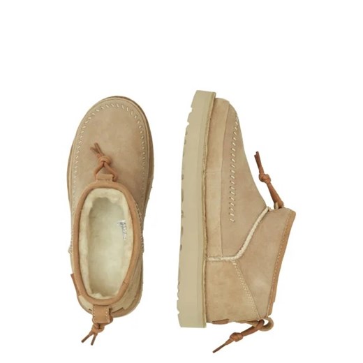 UGG Skórzane śniegowce W ULTRA MINI CRAFTED REGENERATE | z dodatkiem wełny 36/37 Gomez Fashion Store