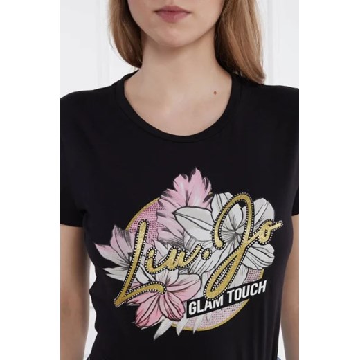 Liu Jo Sport T-shirt | Regular Fit XS wyprzedaż Gomez Fashion Store