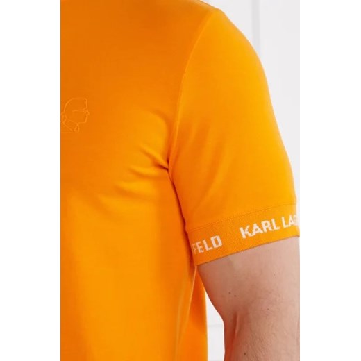 T-shirt męski Karl Lagerfeld casualowy