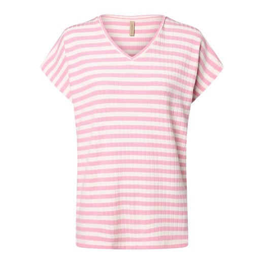 soyaconcept® Koszulka damska - SC-Kaiza 3 Kobiety różowy w paski ze sklepu vangraaf w kategorii Bluzki damskie - zdjęcie 170956392