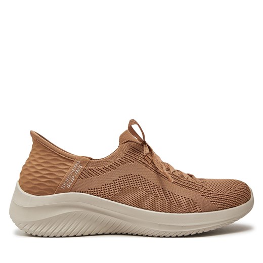 Sneakersy Skechers Ultra Flex 3.0-Brilliant Path 149710/TAN Tan ze sklepu eobuwie.pl w kategorii Buty sportowe damskie - zdjęcie 170956534