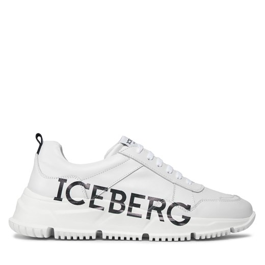 Sneakersy Iceberg Gregor IU1631 Comb. White Print Iceberg 40 okazja eobuwie.pl