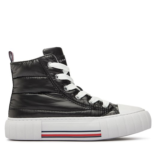 Sneakersy Tommy Hilfiger T3A9-32975-1437999 M Black 999 ze sklepu eobuwie.pl w kategorii Trampki dziecięce - zdjęcie 170957002